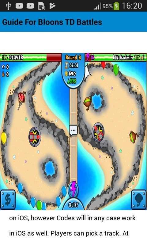 Guide For Bloons TD Battles 3 تصوير الشاشة