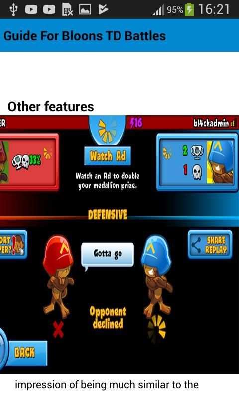 Guide For Bloons TD Battles 2 تصوير الشاشة