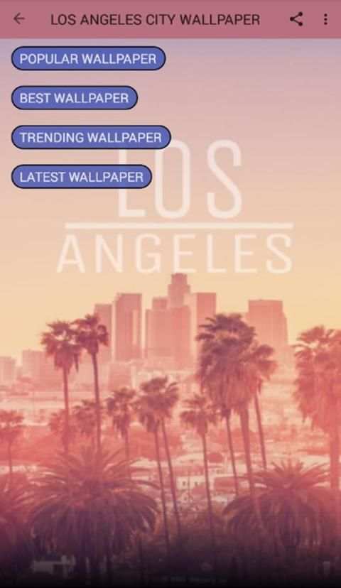 Los Angeles City Wallpaper скриншот 3