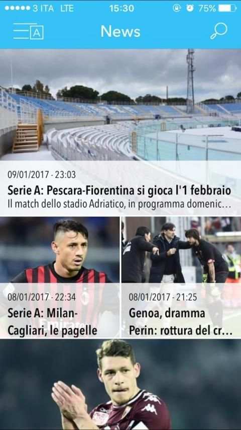 Diretta calcio screenshot 2