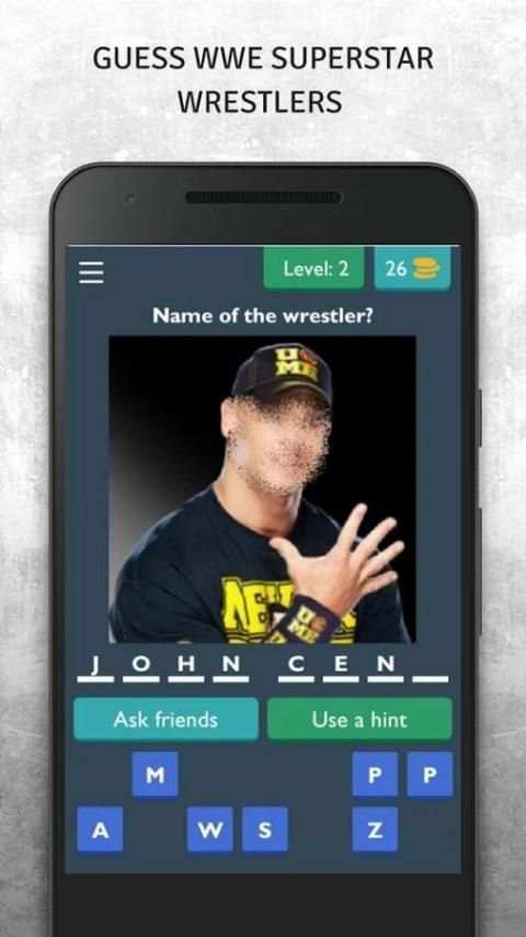 Guess the Wwe Superstar Wrestlers screenshot 6