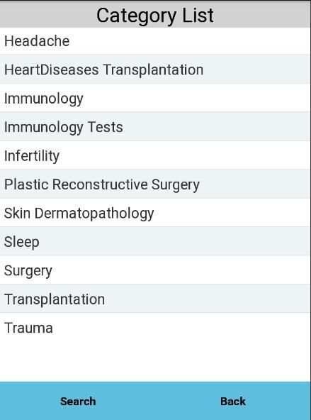 Disease Disorders Dict Free screenshot 5