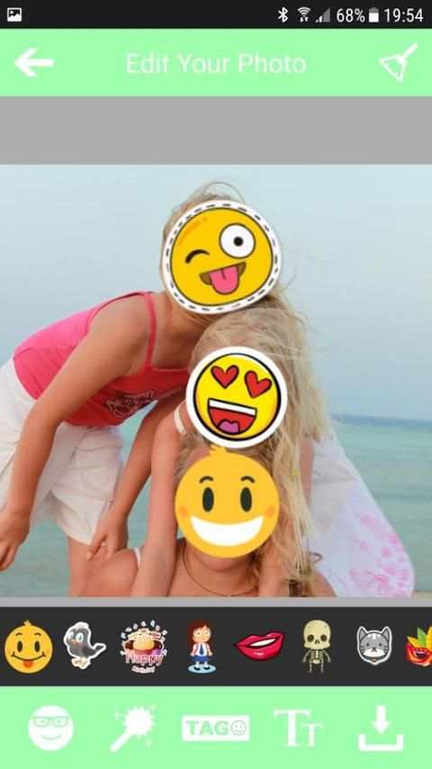 Snap pic with emoji 4 تصوير الشاشة