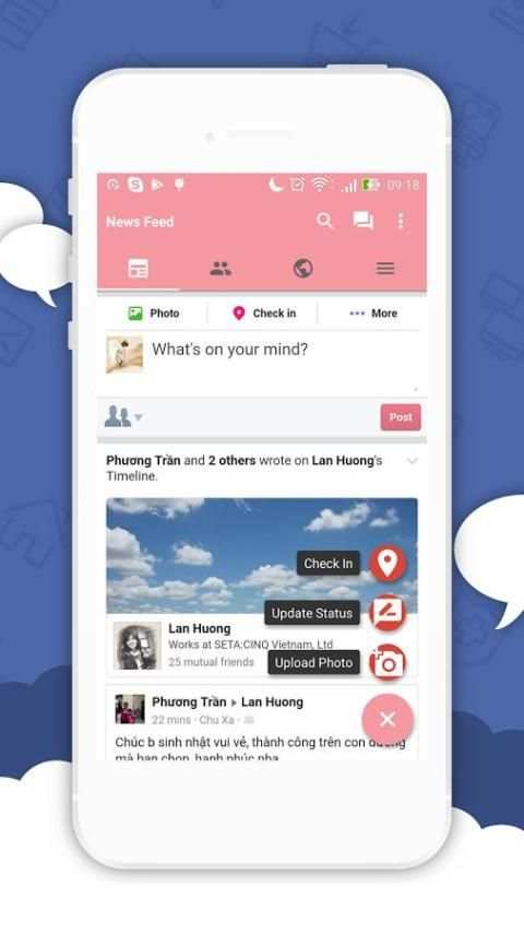 New Swipe for Facebook Lite screenshot 4