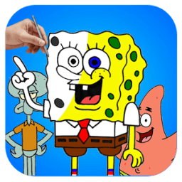 How to Draw SpongeBob icon