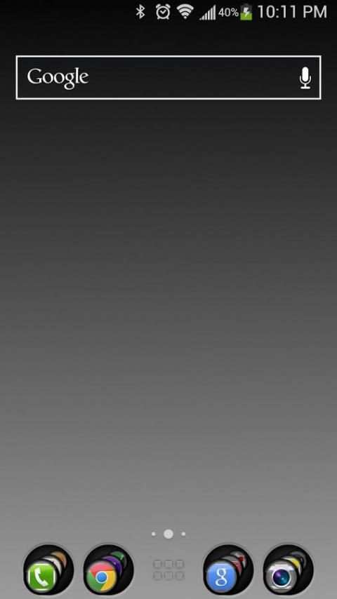 Black Theme Nova screenshot 2