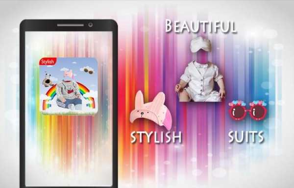 Baby Photo Suit Photo Montage-Stylish Kids Editor 1 تصوير الشاشة