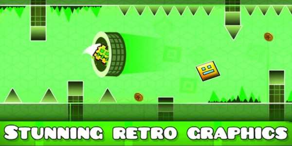 Super Geometry Gold Dash скриншот 1