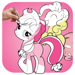 How to Draw My little pony أيقونة