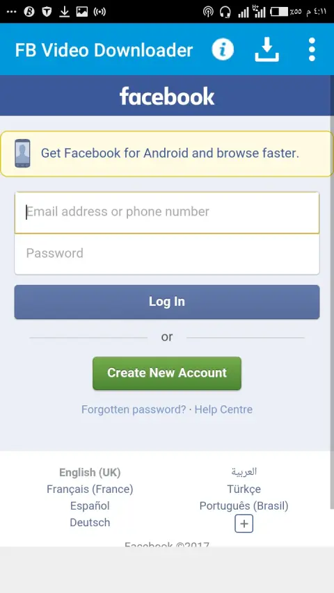 Facebook Video Download Free new screenshot 2