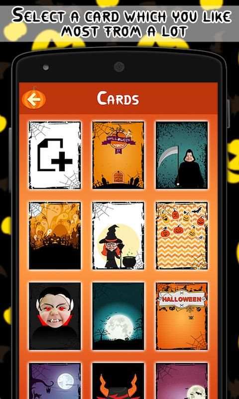 Halloween Party InvitationCard screenshot 4