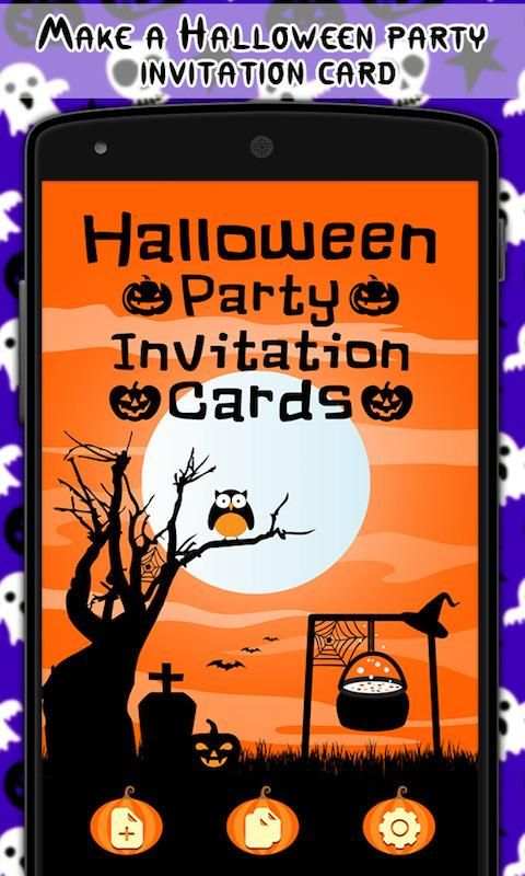 Halloween Party InvitationCard screenshot 5