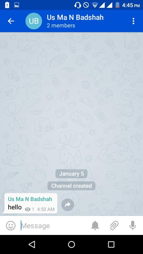 UUI Messenger screenshot 1