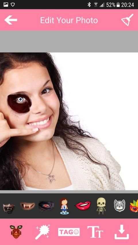 Snap zombie Face Maker 1 تصوير الشاشة