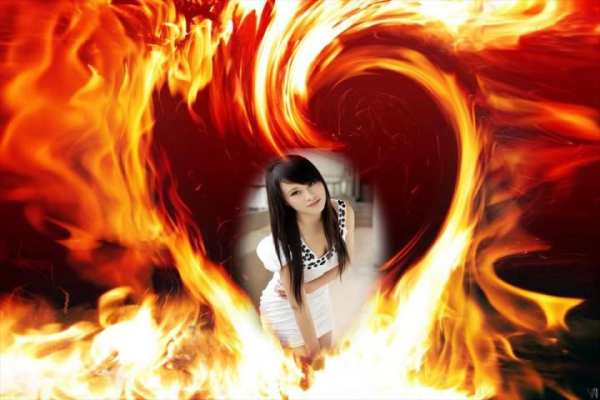 Fire Photo Frame скриншот 3