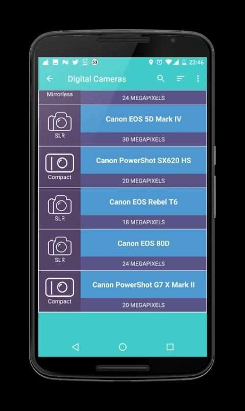 Digital Cameras screenshot 4