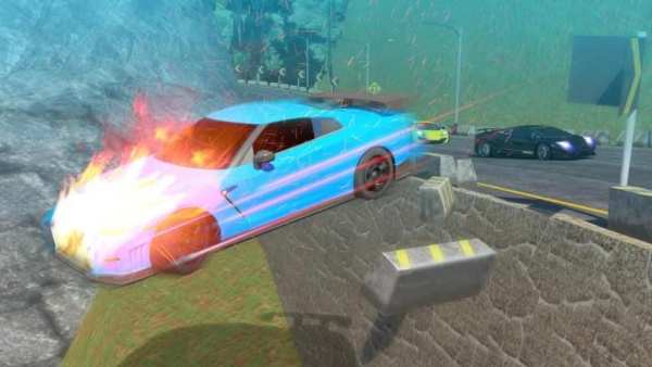 Impossible Car Racing 2017 скриншот 3