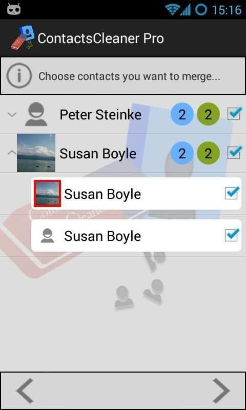 Contacts Cleaner Merge & Clean screenshot 1