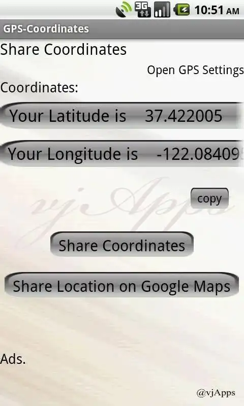 GPS Coordinates GPS Location screenshot 4