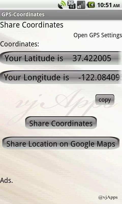 GPS Coordinates GPS Location screenshot 4