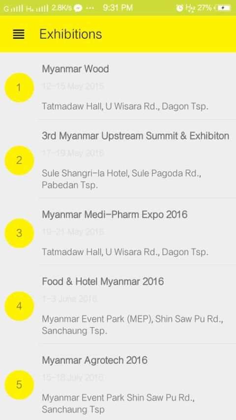 Myanmar Yellow Pages स्क्रीनशॉट 6