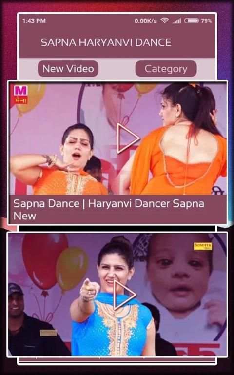 Sapna Dance Video Song: Haryanvi Dancer 2018 скриншот 3