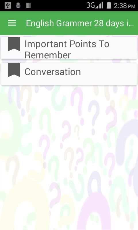 English Grammer in 28 days screenshot 2