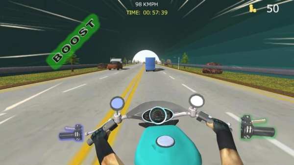 Moto Hill Racing 1 تصوير الشاشة