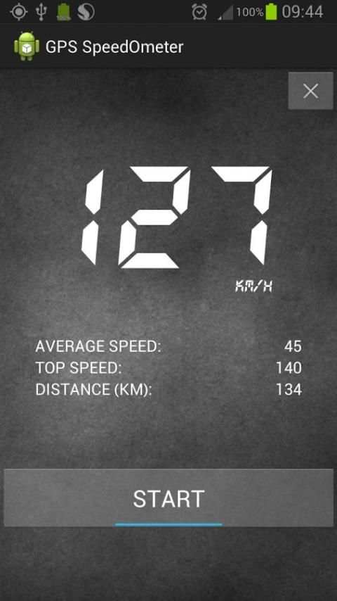 GPS SpeedoMeter screenshot 1