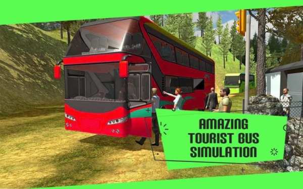 Modern Bus : Tourist Coach Transport Simulation 3D screenshot 2