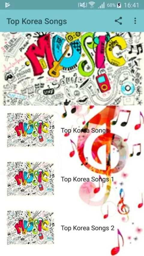 Top Korea Songs скриншот 2