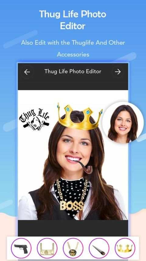 Thug Life Photo Editor screenshot 4