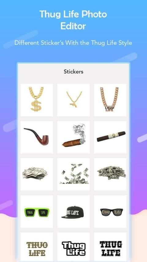 Thug Life Photo Editor screenshot 1