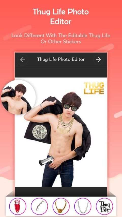 Thug Life Photo Editor screenshot 3