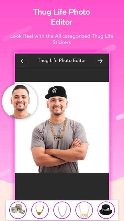 Thug Life Photo Editor screenshot 2