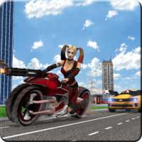 Superhero crime chase: Traffic Racer