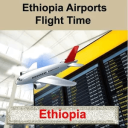 Ethiopia Airports Flight Time أيقونة