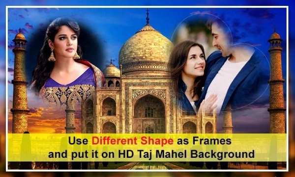Taj Mahal Photo Frames : Taj Mahal Photo Editor скриншот 1
