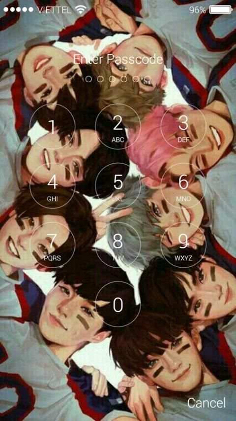 Kpop HD Lock Screen скриншот 4