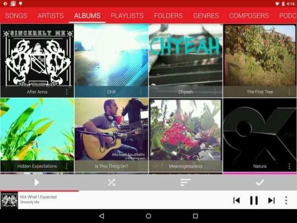 Material Red Theme скриншот 7