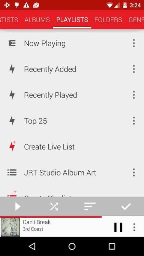 Material Red Theme screenshot 18