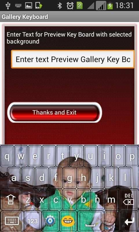 Gallery Keyboard скриншот 11