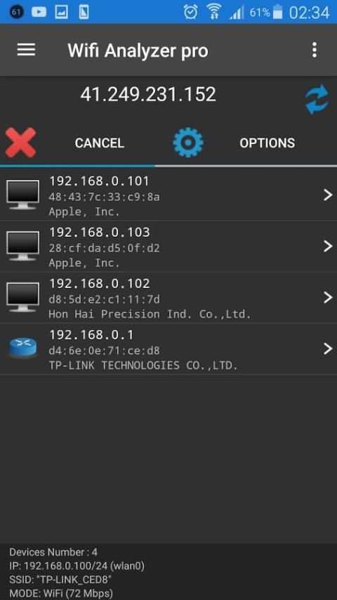 WiFi Analyzer Pro 5 تصوير الشاشة