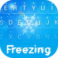 Freezing Cold Theme&Emoji Keyboard For Hot Summer on 9Apps