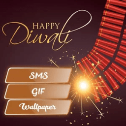 Diwali DP, GIF, Wishes &amp; Status आइकन