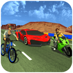 Multi Vehicle Highway Rider - Traffic Games icon