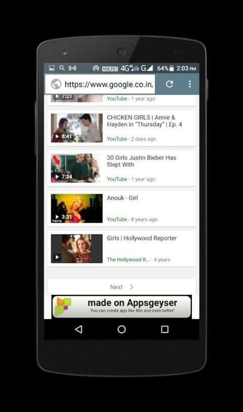XX Browser скриншот 4
