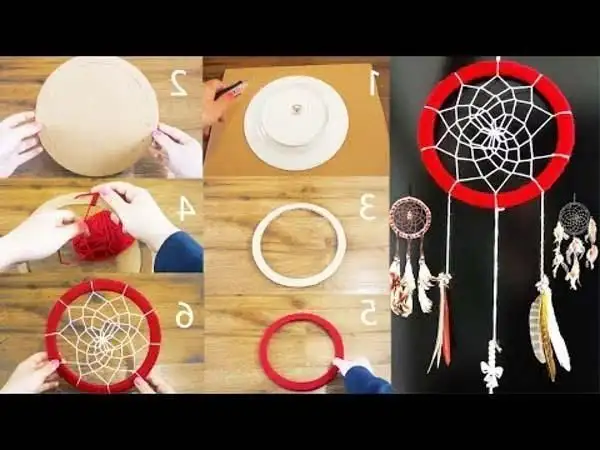 DIY Wire Dreamcatcher Tutorial Made With Beads And Craft Wire