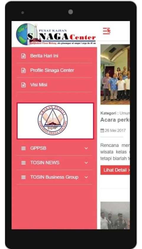 Sinaga Center screenshot 2