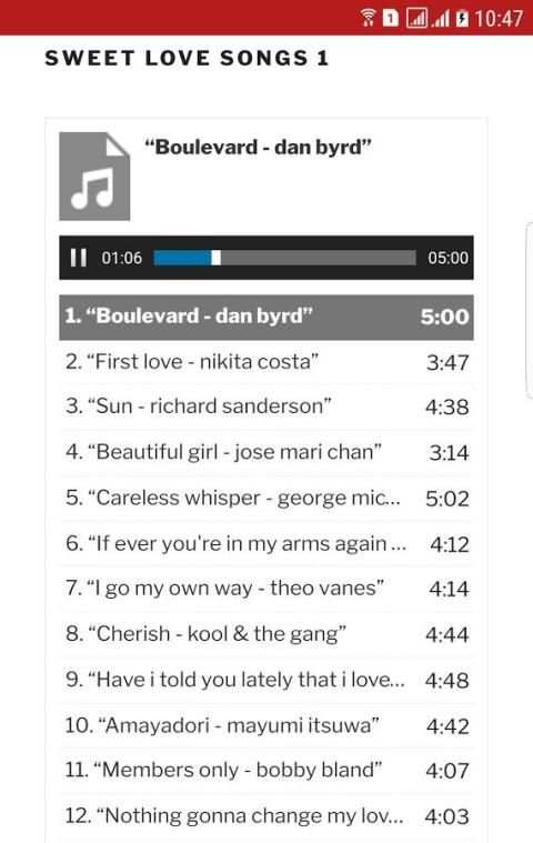 Sweet Memories Love Songs 2 تصوير الشاشة